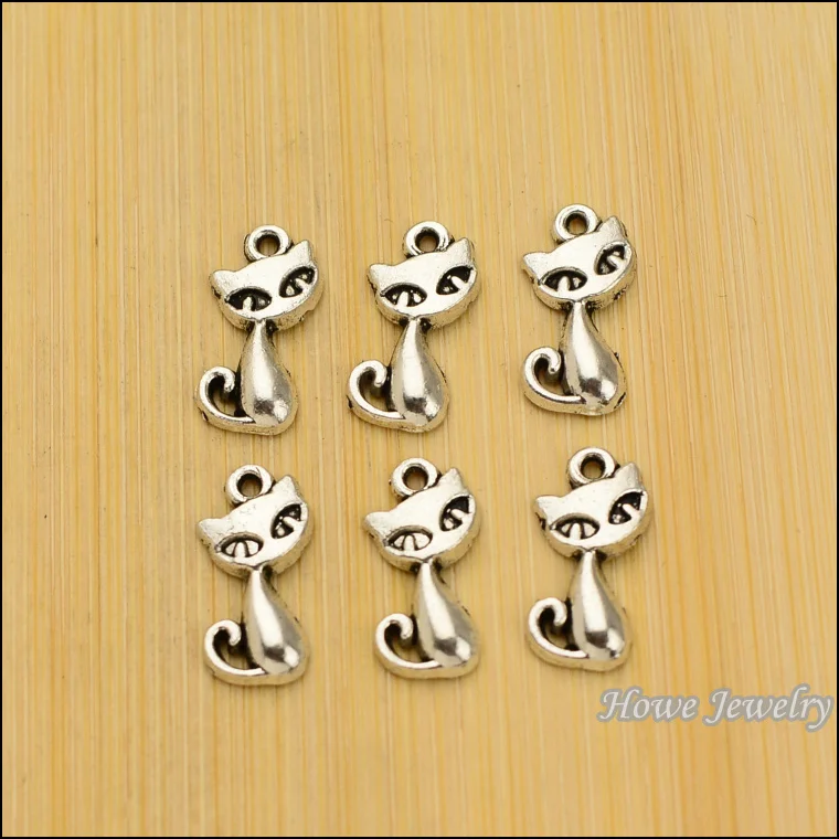 180pcs Charm lovely cat Pendant Tibetan silver Zinc Alloy Fit European Necklace DIY Metal Jewelry Findings
180pcs Charm lovely cat Pendant Tibetan silver Zinc Alloy Fit European Necklace DIY Metal Jewelry Findings