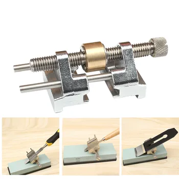 Stainless Steel Side Clamping Fixed Angle Honing Guide for Wood Chisel Planer Blade Flat Chisel Edge Sharpening#35
Stainless Steel Side Clamping Fixed Angle Honing Guide for Wood Chisel Planer Blade Flat Chisel Edge Sharpening#35