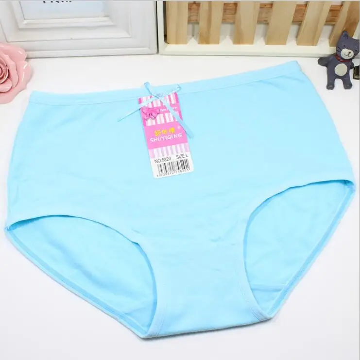 Middle waist L-3XL 2019 lady underwear cotton new bow knot pale blue apricot yellow shrimp color R2
Middle waist L-3XL 2019 lady underwear cotton new bow knot pale blue apricot yellow shrimp color R2