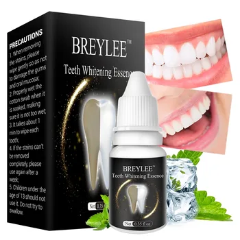 BREYLEE Teeth Care Whitening Essence Oral Hygiene Cleaning Serum Removes Plaque Stains Tooth Bleaching Dental Tools
BREYLEE Teeth Care Whitening Essence Oral Hygiene Cleaning Serum Removes Plaque Stains Tooth Bleaching Dental Tools