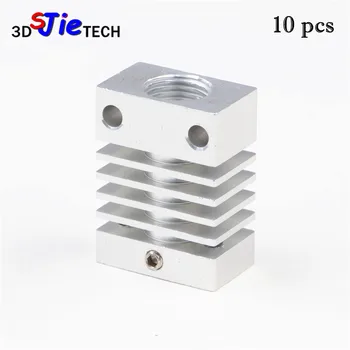 10pcs CR-10 Heat Sink All-Metal Radiator 1.75mm For MK10 CREALITY CR-10 CR-10s Heat Sink 3D printer Bowden Extruder hotend
10pcs CR-10 Heat Sink All-Metal Radiator 1.75mm For MK10 CREALITY CR-10 CR-10s Heat Sink 3D printer Bowden Extruder hotend