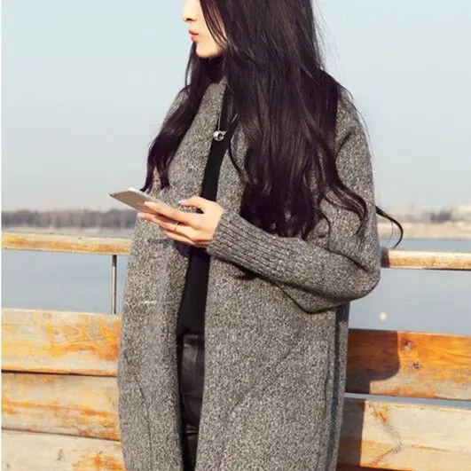 Europe Style Knitted Trench Coat Cardigans Sweaters 2018 Women Oversized Cardigan Vintage Sweaters Long Thin Cashmere OverCoat
Europe Style Knitted Trench Coat Cardigans Sweaters 2018 Women Oversized Cardigan Vintage Sweaters Long Thin Cashmere OverCoat