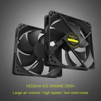 Mini 2500 RPM 4 Pin 12 CFM Sleeve Silent Fan for V3C V3D EM88