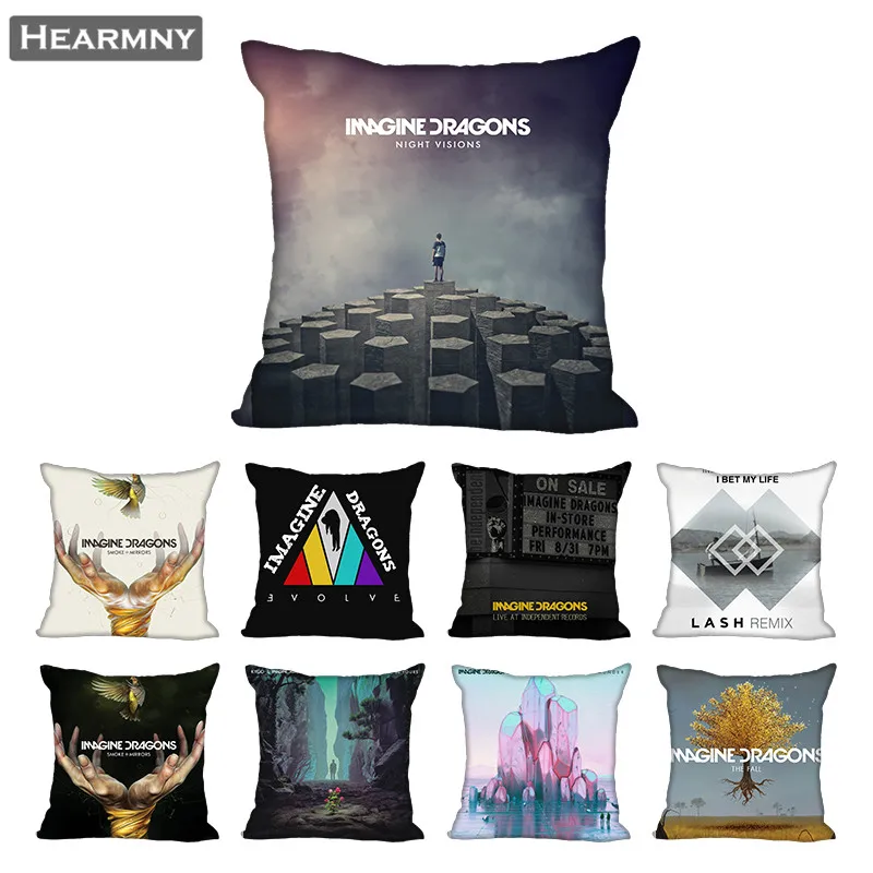 Imagine Dragons Pillow Case For Home Decorative Pillows Cover Invisible Zippered Throw PillowCases 40X40,45X45cm
Imagine Dragons Pillow Case For Home Decorative Pillows Cover Invisible Zippered Throw PillowCases 40X40,45X45cm