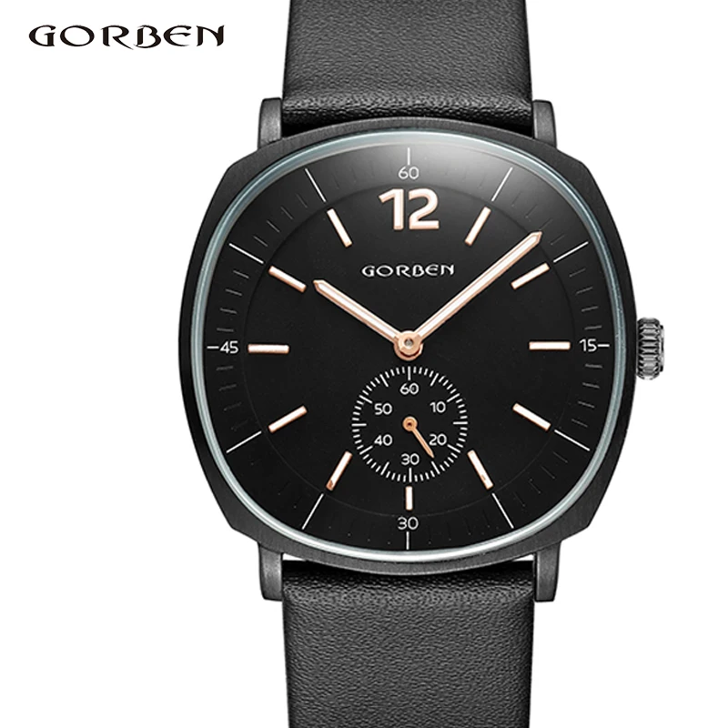 Simple Minimalist Creative Black Men Watch Top Brand Luxury Sports Geneva Role Dress Hodinky With Box Clock 2020 Erkek Kol Saati | Наручные