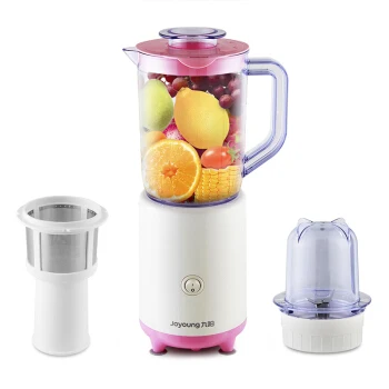 JYL-C50T Home Cooking Machine Multifunction Double Cup Juicer Dry Grinding Can Make Food Supplement Mixer
JYL-C50T Home Cooking Machine Multifunction Double Cup Juicer Dry Grinding Can Make Food Supplement Mixer