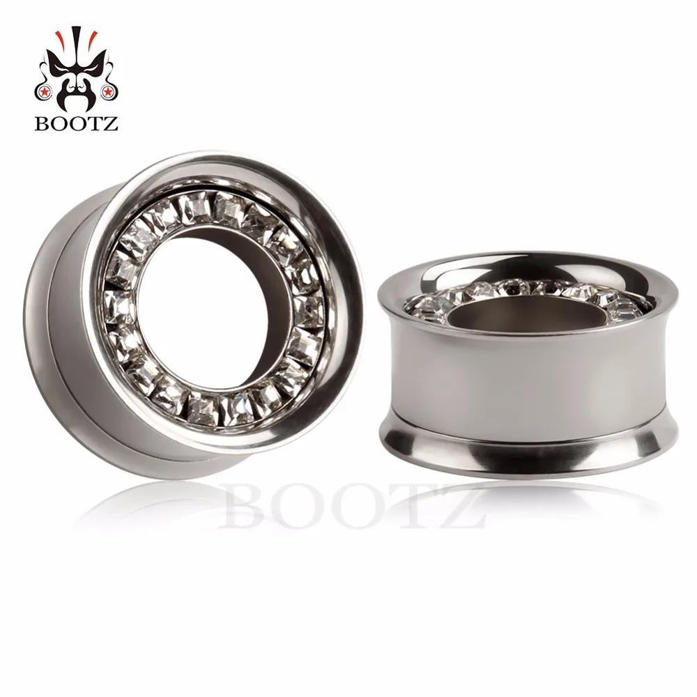 double flared helix ear gauges piercing expander stainless steel crystal ear plugs and tunnels 2pcs pair selling
double flared helix ear gauges piercing expander stainless steel crystal ear plugs and tunnels 2pcs pair selling