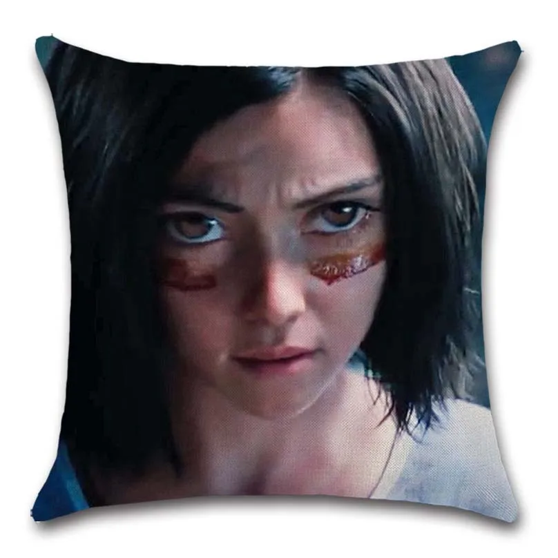 Movie photos printed Alita girl cushions Decor Chair seat sofa seat Decorative pillow cover Home kids room friend gift cojines
Movie photos printed Alita girl cushions Decor Chair seat sofa seat Decorative pillow cover Home kids room friend gift cojines