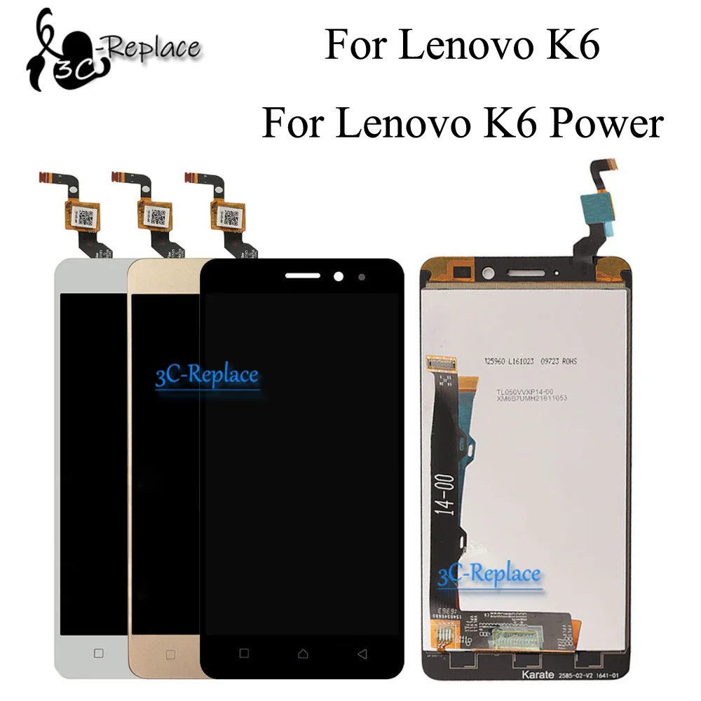 5.0" For Lenovo K6 k33b36 k33b37 / K6 Power K33a42 k33a48 Touch Screen Digitizer Glass LCD Display Assembly / Only Touch
5.0" For Lenovo K6 k33b36 k33b37 / K6 Power K33a42 k33a48 Touch Screen Digitizer Glass LCD Display Assembly / Only Touch