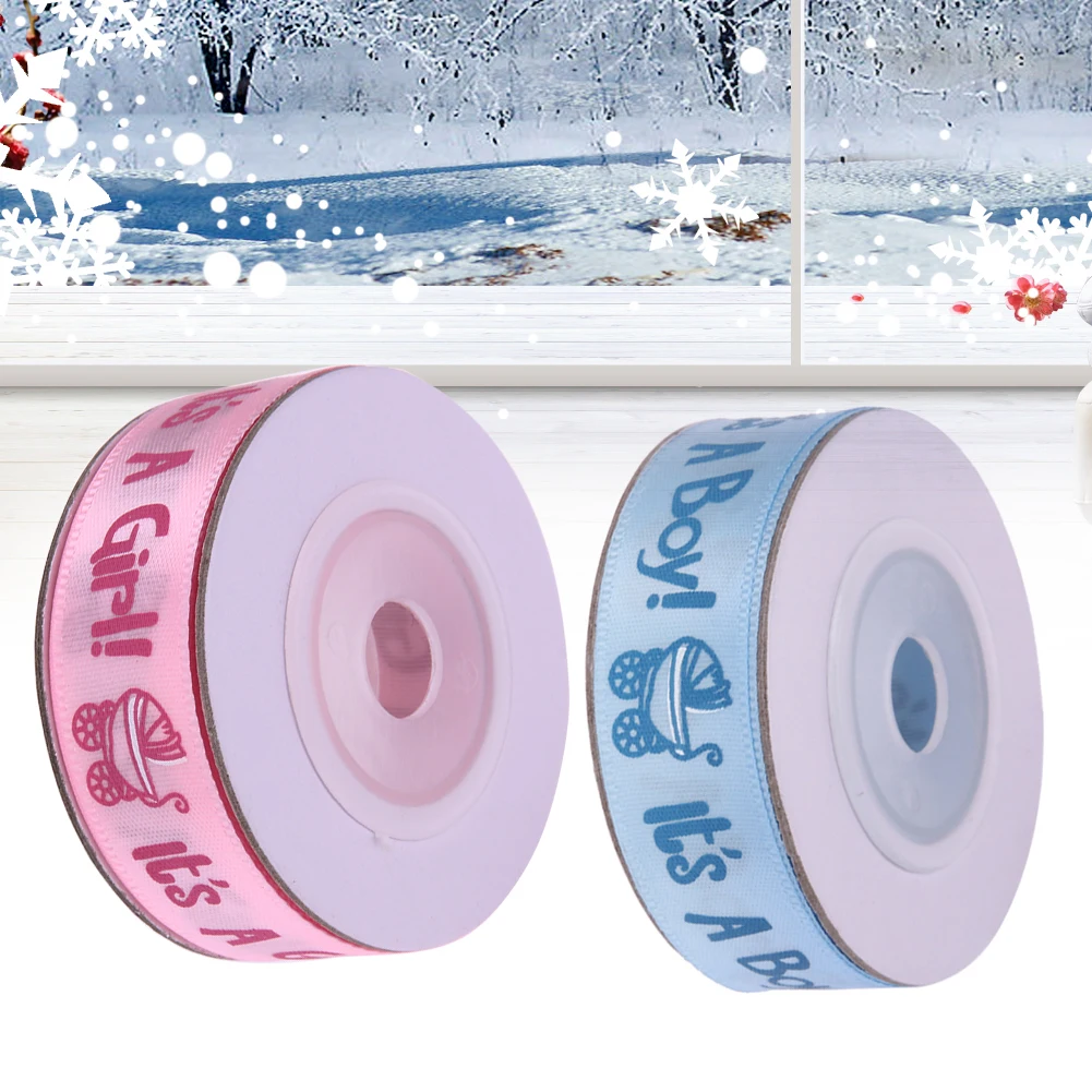10Yards/Roll IT'S A BOY/GIRL Satin Ribbons Favors Ribbon for Kids Baby Birthday Party Supplies Baby Shower Decoration
10Yards/Roll IT'S A BOY/GIRL Satin Ribbons Favors Ribbon for Kids Baby Birthday Party Supplies Baby Shower Decoration