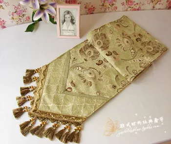 Green foreign trade upscale European fashion simple table runner table runner rustic coffee table dining table Bubu arts
Green foreign trade upscale European fashion simple table runner table runner rustic coffee table dining table Bubu arts