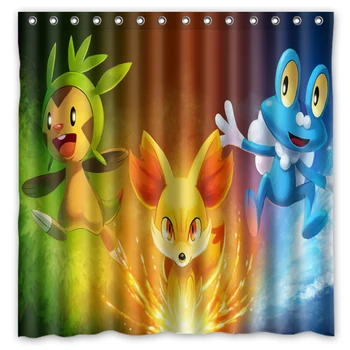 2016 New DIY Bath Curtain!Anime Pokemon Printed Waterproof Polyester Shower Curtain(Size:180X180CM)
2016 New DIY Bath Curtain!Anime Pokemon Printed Waterproof Polyester Shower Curtain(Size:180X180CM)