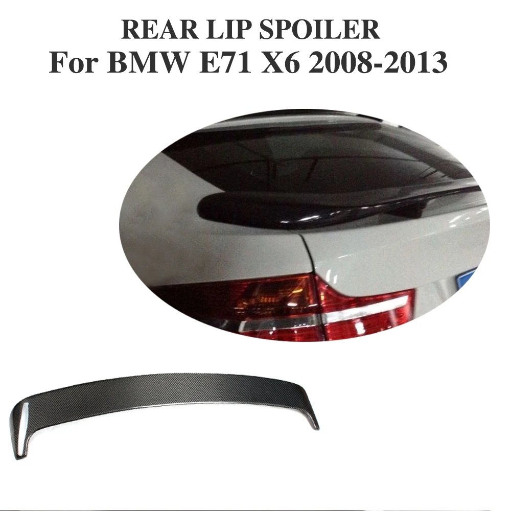 E71 Carbon Fiber Rear Roof Spoiler Window Lip Wing For BMW E71 X6 2008-2013
E71 Carbon Fiber Rear Roof Spoiler Window Lip Wing For BMW E71 X6 2008-2013
