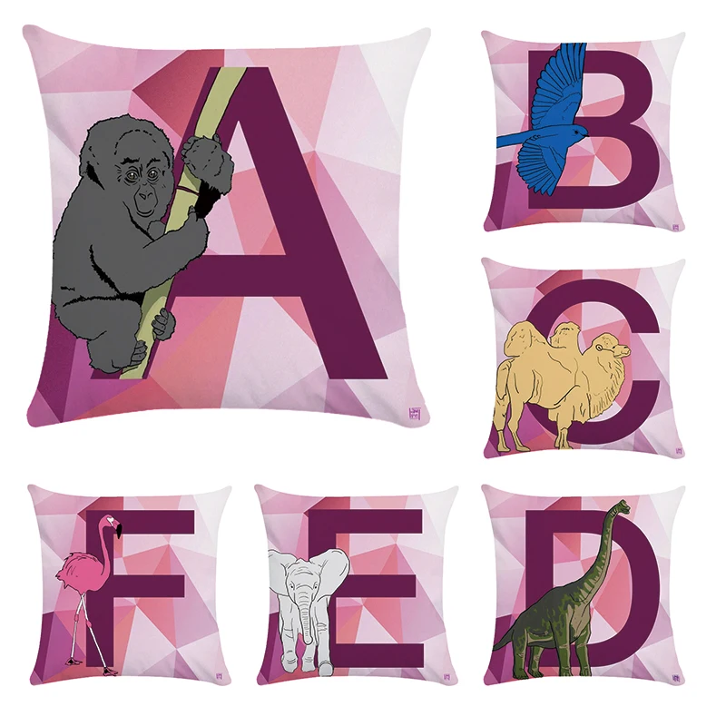 Animal Purple Letter 45*45cm Cotton Linen Throw Pillow Cushion Cover Car Home Decoration Sofa Decor Decorative Pillowcase CR010
Animal Purple Letter 45*45cm Cotton Linen Throw Pillow Cushion Cover Car Home Decoration Sofa Decor Decorative Pillowcase CR010