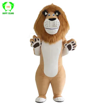 New Adult Cartoon Animal Lion Inflatable Mascot Costumes for 2.6M Tall Advertising Customize Halloween Christmas Cosplay Costume
New Adult Cartoon Animal Lion Inflatable Mascot Costumes for 2.6M Tall Advertising Customize Halloween Christmas Cosplay Costume