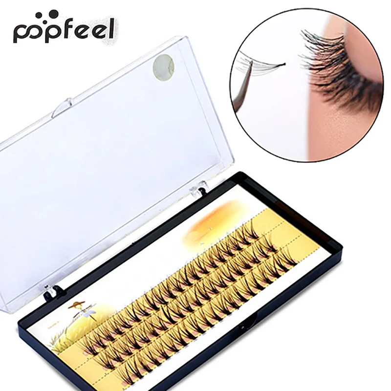 popfeel 60 Pcs natural false eyelashes Clusters Eye Lashes Grafting Fake High Quality Synthetic Fiber eyelashes for beauty
popfeel 60 Pcs natural false eyelashes Clusters Eye Lashes Grafting Fake High Quality Synthetic Fiber eyelashes for beauty