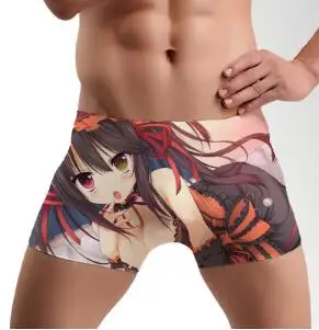 LOTS STYLE Japanese Anime Tokisaki Kurumi SEXY MEN BOY Man panties date a live MEN underwear boxers panies Underpants
LOTS STYLE Japanese Anime Tokisaki Kurumi SEXY MEN BOY Man panties date a live MEN underwear boxers panies Underpants