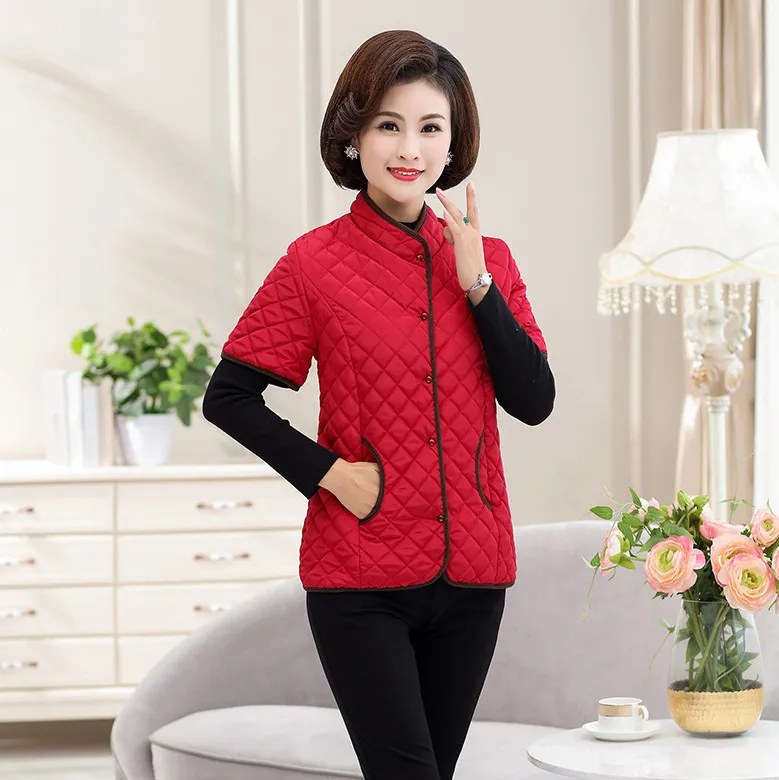 quilted waistcoat fall winter new middle age mother cotton vest plus size women coat vests kamizelki damskie short sleeve jacket
quilted waistcoat fall winter new middle age mother cotton vest plus size women coat vests kamizelki damskie short sleeve jacket