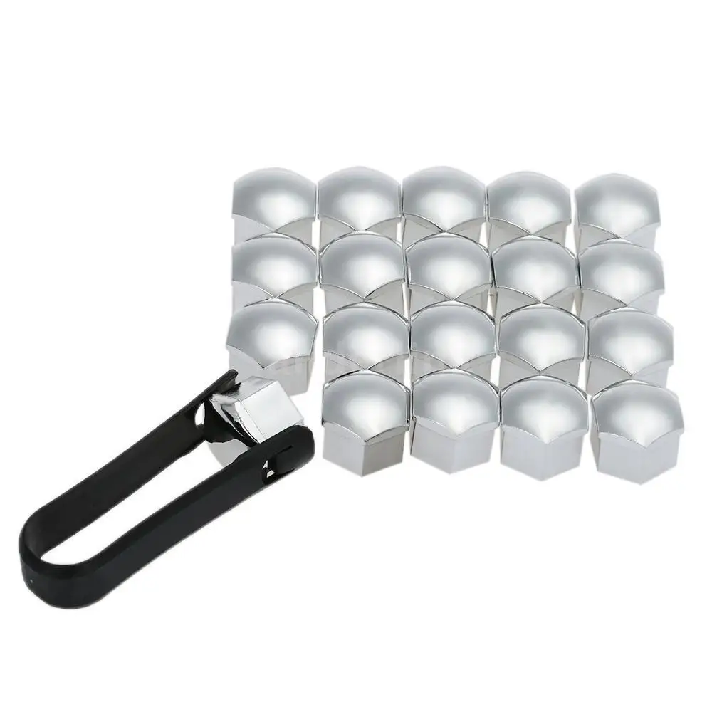 20pcs/set 17mm Universal Hub Nut Car Wheel Center Nut Cover Bolt Cap with a Tool for A6L A4 A6 A4L Q5 A5 A8 TT A3
20pcs/set 17mm Universal Hub Nut Car Wheel Center Nut Cover Bolt Cap with a Tool for A6L A4 A6 A4L Q5 A5 A8 TT A3