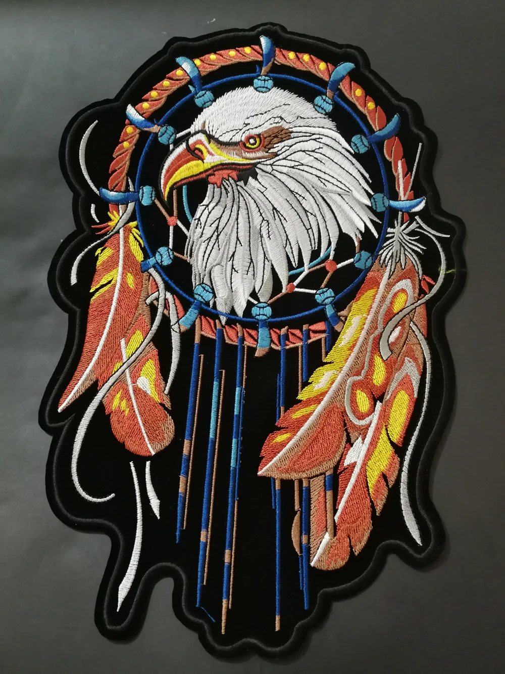 Large Punk Live to Ride pathces badges for motorycycle biker free eagle patches Iron on Embroidered clothing harley patch
Large Punk Live to Ride pathces badges for motorycycle biker free eagle patches Iron on Embroidered clothing harley patch