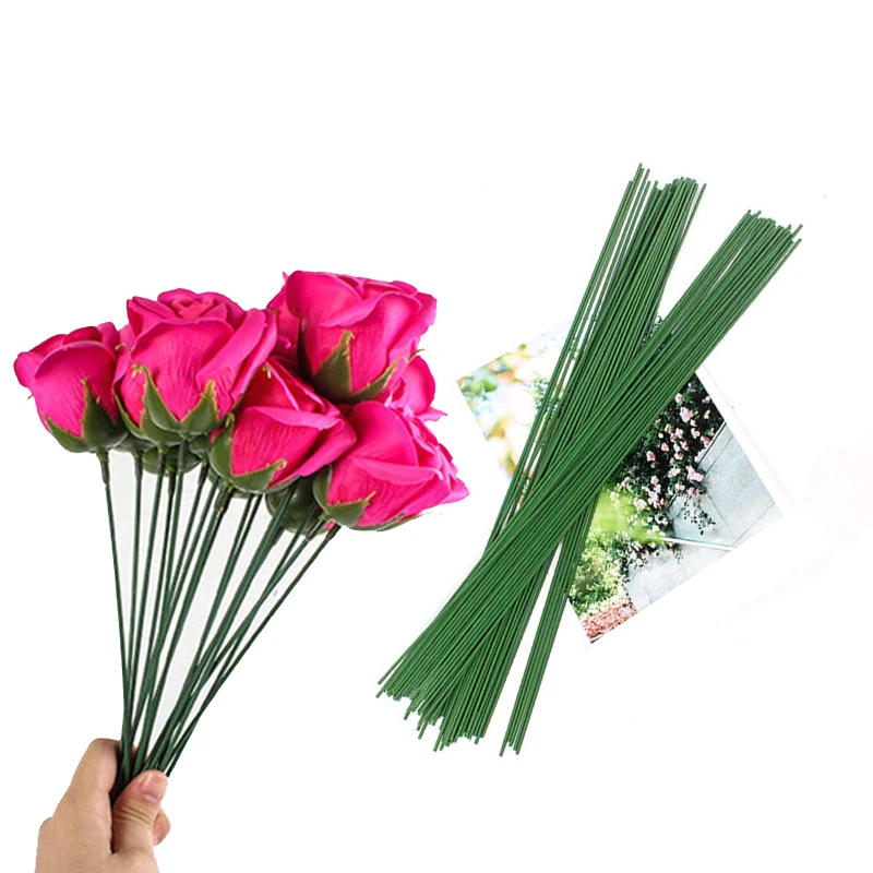 50pcs Dark Green Wire Artificial Silk Flowers Stem DIY Handmade Decorative Wreath Flower Branches Artificial Florist Crafts
50pcs Dark Green Wire Artificial Silk Flowers Stem DIY Handmade Decorative Wreath Flower Branches Artificial Florist Crafts