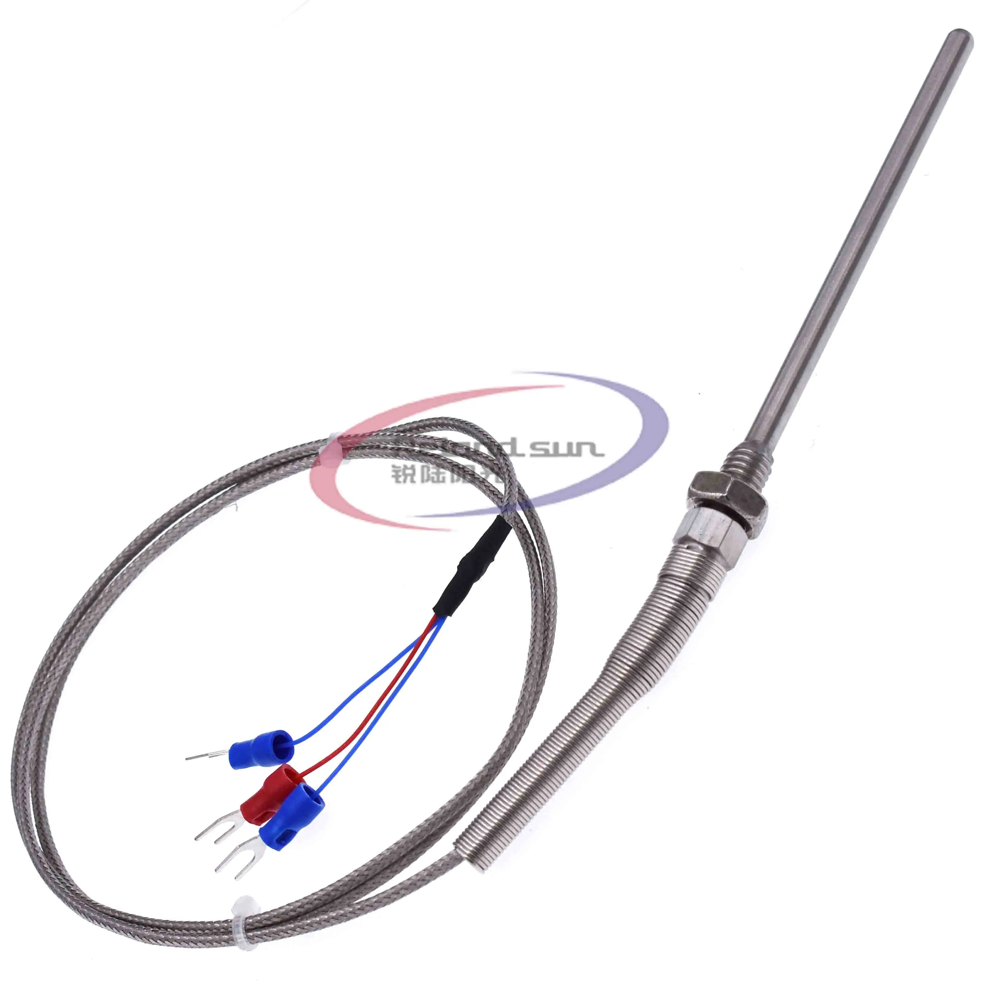Stainless Steel Shield 10cm Probe Tube RTD PT100 Temperature Sensor with 3 Cable Wires for Temperature Controller
Stainless Steel Shield 10cm Probe Tube RTD PT100 Temperature Sensor with 3 Cable Wires for Temperature Controller