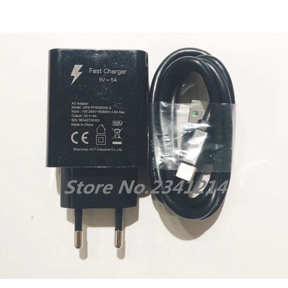 New Original For DOOGEE BL9000 5V 5A USB AC Adapter Charger EU Plug Travel Switching Power Supply+USB Data line Cable
New Original For DOOGEE BL9000 5V 5A USB AC Adapter Charger EU Plug Travel Switching Power Supply+USB Data line Cable