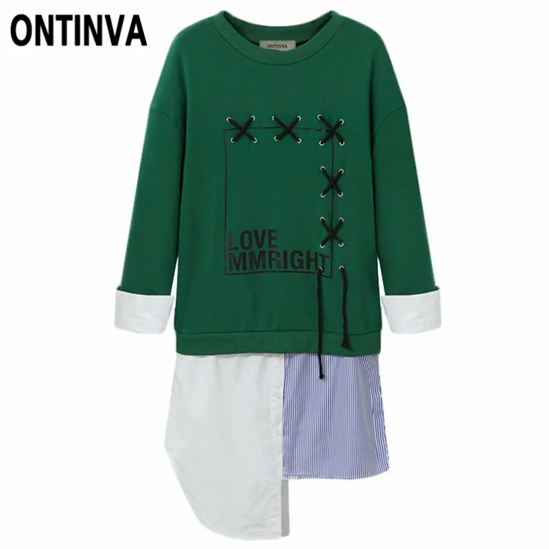 Green Color Patchwork Long Hoodies Pullover Dress for Women in Autumn Winter S XL XXL Long Sleeve Autumn Winter Moletom Feminino
Green Color Patchwork Long Hoodies Pullover Dress for Women in Autumn Winter S XL XXL Long Sleeve Autumn Winter Moletom Feminino
