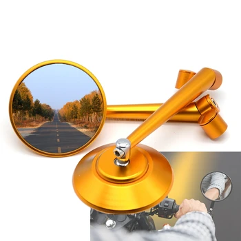 Universal Motorcycle motocross accessories Rearview Side Mirrors CNC Round Mirror For Buell Ducati Triumph Honda yamaha xt 600 
Universal Motorcycle motocross accessories Rearview Side Mirrors CNC Round Mirror For Buell Ducati Triumph Honda yamaha xt 600