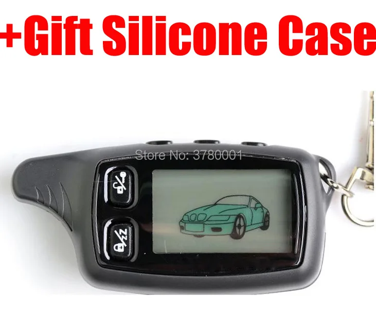 TW9030 LCD Remote Control Key Fob + Gift Silicone Case for Russian Version TW 9030 two way car alarm system Tomahawk TW-9030
TW9030 LCD Remote Control Key Fob + Gift Silicone Case for Russian Version TW 9030 two way car alarm system Tomahawk TW-9030