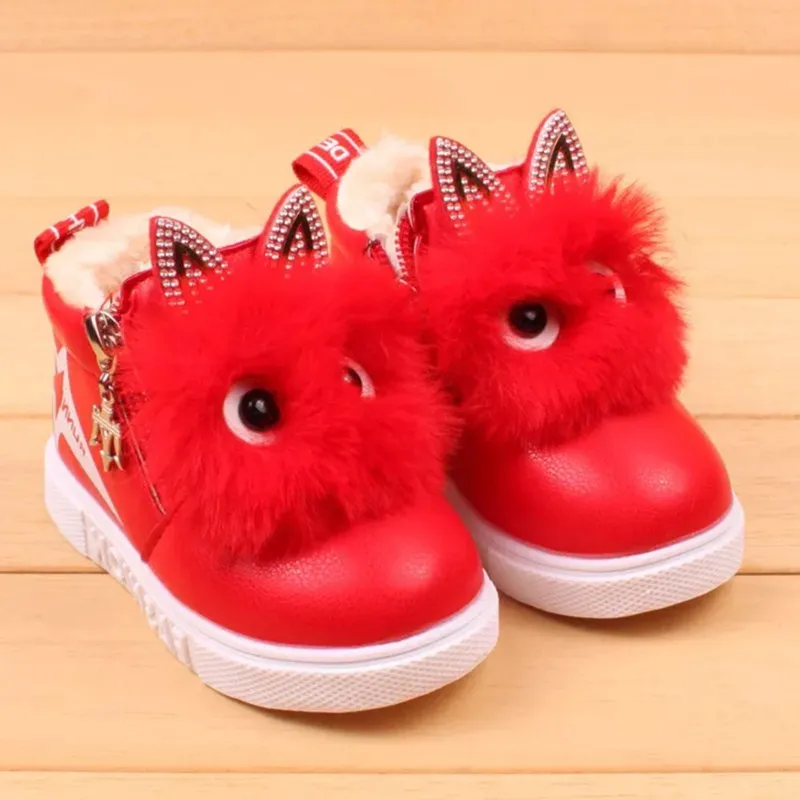 Children's fashion warm baby PU boots children's warm casual shoes boots soft and beautiful winter boys and girls sports shoes
Children's fashion warm baby PU boots children's warm casual shoes boots soft and beautiful winter boys and girls sports shoes