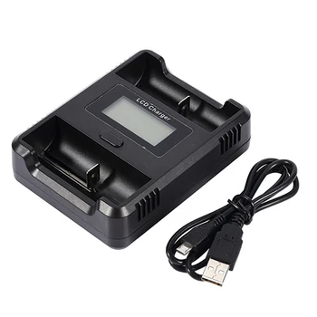 2.0A Smart LCD Charger Fast Charging For 18650 21700 26650 14500 16340 Li-ion Ni-MH Ni-Cd AA AAA Rechargeable Battery
2.0A Smart LCD Charger Fast Charging For 18650 21700 26650 14500 16340 Li-ion Ni-MH Ni-Cd AA AAA Rechargeable Battery