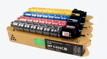 

4pc/set compatible color toner cartridge for ricoh MP C406 C306 C407 C406ZSP C305 ,copier toner kit laser cartridge KCMY