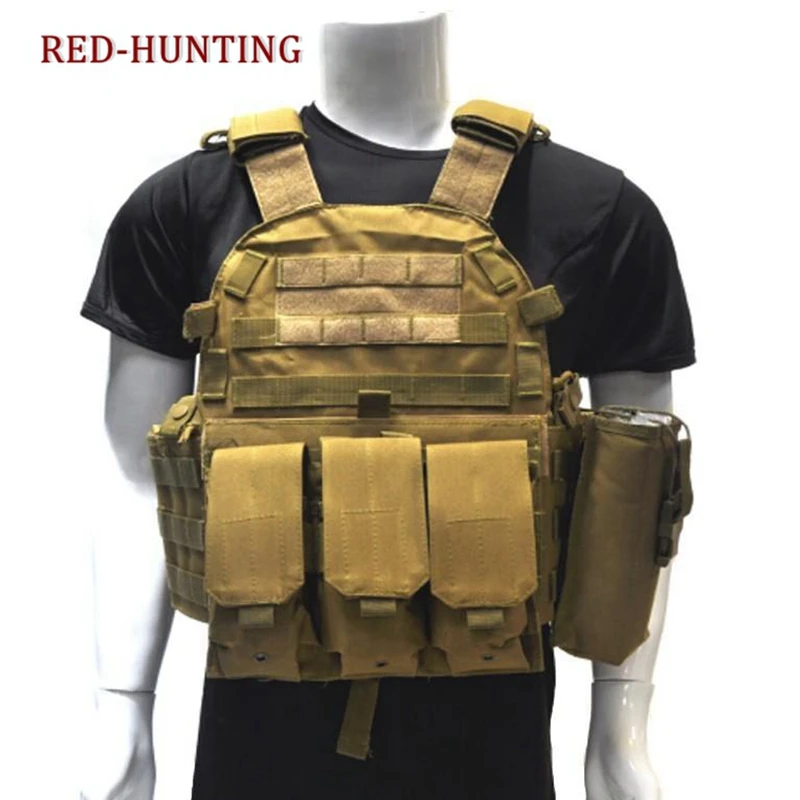 Tactical Molle Strike Plate Carrier Vest Steel Wire Vest Hunting Outdoor Military Equipment CP Camouflage Clothes
Tactical Molle Strike Plate Carrier Vest Steel Wire Vest Hunting Outdoor Military Equipment CP Camouflage Clothes