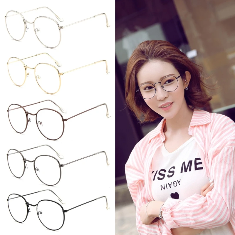NoEnName_Null Vintage Men Women Eyeglass Metal Frame Glasses Round Spectacles Clear Lens Optical
NoEnName_Null Vintage Men Women Eyeglass Metal Frame Glasses Round Spectacles Clear Lens Optical