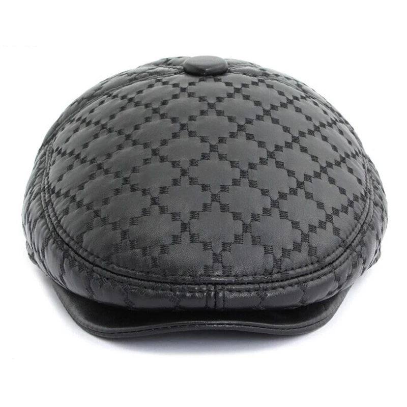 Svadilfari New Fashion 2018 Autumn And Winter Men 100% Top Quality Genuine Leather Plaid Visors Casual Sheepskin Black Hat Man
Svadilfari New Fashion 2018 Autumn And Winter Men 100% Top Quality Genuine Leather Plaid Visors Casual Sheepskin Black Hat Man