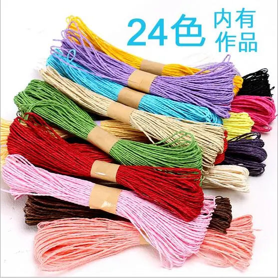 30Meters 2mm Colorful Paper Rope for Handmade DIY Craft Wedding Candy Cake Cookies Box Packing Wrapping Decoration Scrapbooks
30Meters 2mm Colorful Paper Rope for Handmade DIY Craft Wedding Candy Cake Cookies Box Packing Wrapping Decoration Scrapbooks