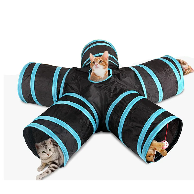 Cat Tunnel Multi-Holes Pet Cats Tunnel Chat Toy jouet chat Interactive Ball Cats Toys Playing Indoor Outdoor Tunnels
Cat Tunnel Multi-Holes Pet Cats Tunnel Chat Toy jouet chat Interactive Ball Cats Toys Playing Indoor Outdoor Tunnels