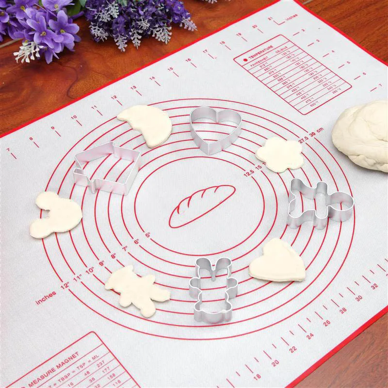 IVYSHION Non-stick Silicone Baking Mats Sheet Heat Resistance Rolling Liners Pads Baking & Pastry Tools Kitchen DIY Pizza Mat
IVYSHION Non-stick Silicone Baking Mats Sheet Heat Resistance Rolling Liners Pads Baking & Pastry Tools Kitchen DIY Pizza Mat