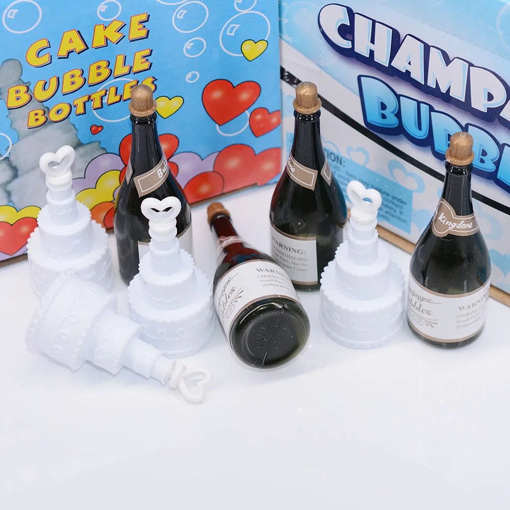 48 pcs champagne and cake wedding decorations bubble bottles happy wedding party and festival celebration favors
48 pcs champagne and cake wedding decorations bubble bottles happy wedding party and festival celebration favors