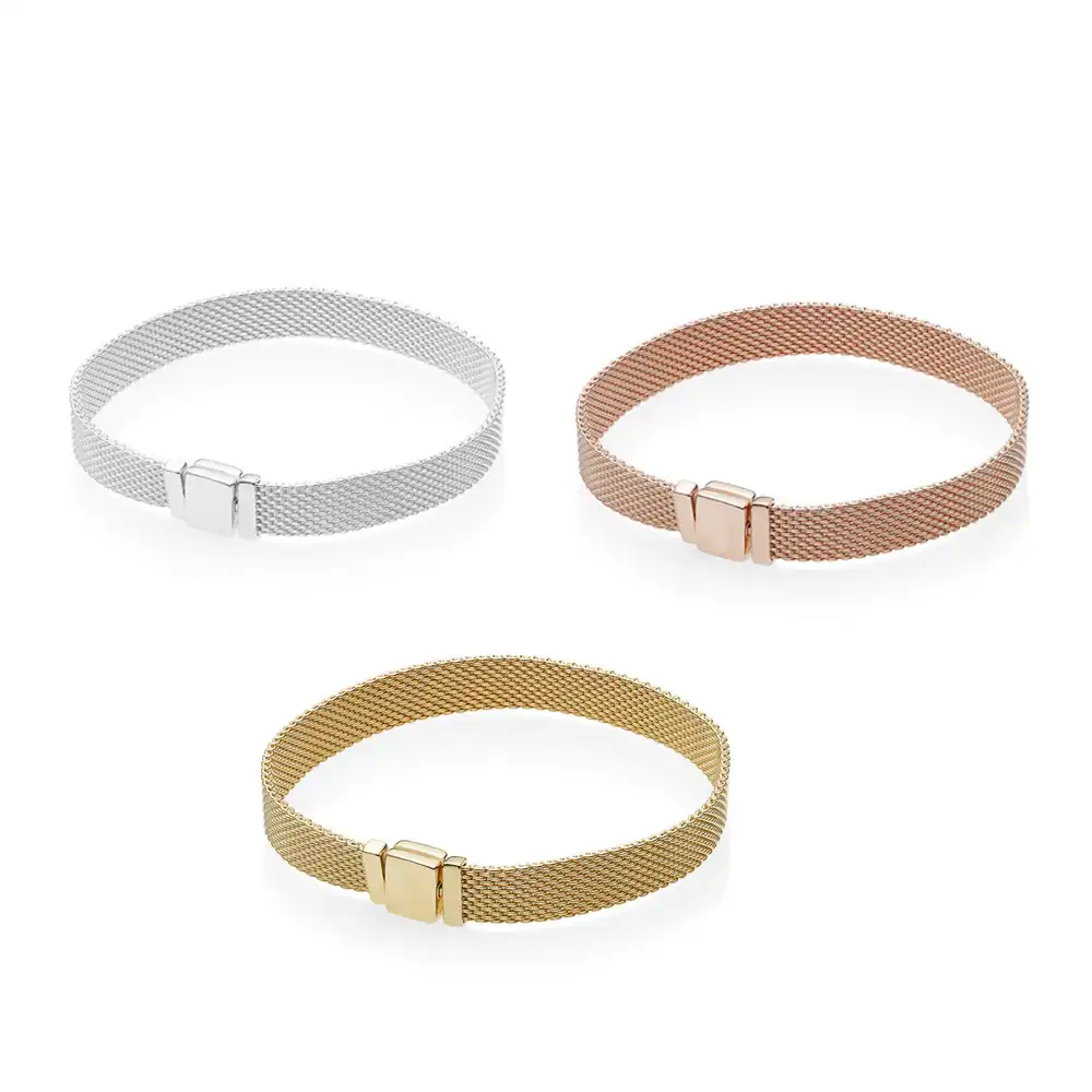 silver bracelets & bangles for women diy bead charm jewelry
