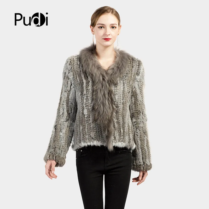 Pudi CT7008 Genuine Knitted Women Rabbit Raccoon Fur Coat Jacket Trench Outwear Parka Russia winter warm coats
Pudi CT7008 Genuine Knitted Women Rabbit Raccoon Fur Coat Jacket Trench Outwear Parka Russia winter warm coats