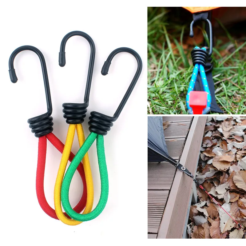 3pcs Tents outdoor camping fastened 15cm elastic rope tied Tension roof fittings supplies peg board hooks
3pcs Tents outdoor camping fastened 15cm elastic rope tied Tension roof fittings supplies peg board hooks