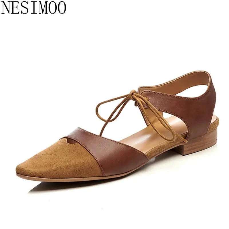NESIMOO 2018 Women Pumps Cow Suede +cow Leather Lace Up Fashion Women Shoes Platform Square Toe Ladies Pumps Size 34-39
NESIMOO 2018 Women Pumps Cow Suede +cow Leather Lace Up Fashion Women Shoes Platform Square Toe Ladies Pumps Size 34-39
