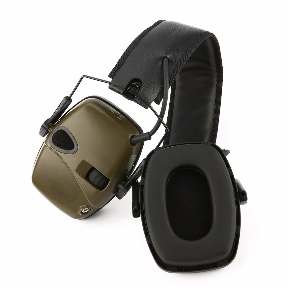 Electronic Shooting Earmuff Outdoor Sports Anti-noise Impact Sound Amplification Tactical Hearing Protective Headset Foldable
Electronic Shooting Earmuff Outdoor Sports Anti-noise Impact Sound Amplification Tactical Hearing Protective Headset Foldable