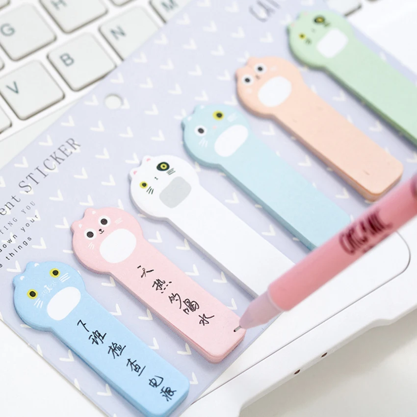 1pack/lot Kawaii Cartoon Fat Cat Mini Paper Memo Sticker Stationery Adhesive Note Decorative Message Label Memo Pad Sticky Note
1pack/lot Kawaii Cartoon Fat Cat Mini Paper Memo Sticker Stationery Adhesive Note Decorative Message Label Memo Pad Sticky Note