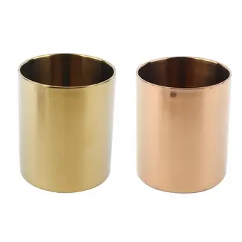 400ML Desk Stationery Gold Color Plaid Pencil Pen Holder Fashion Student Office Storage Box Office Supply Cute Round Pen Holder
400ML Desk Stationery Gold Color Plaid Pencil Pen Holder Fashion Student Office Storage Box Office Supply Cute Round Pen Holder