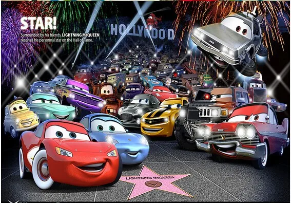 Free shipping custom children room wallpaper TV setting wall of bedroom non-woven wallpaper cars Free shipping custom children room wallpaper TV setting wall of bedroom non-woven wallpaper cars