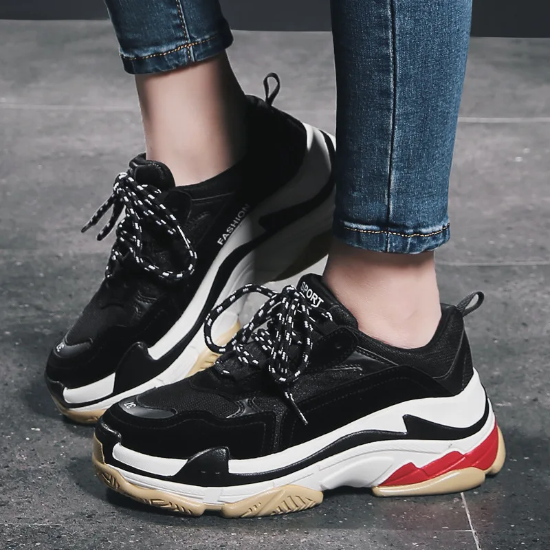 Tleni 2018 Women sports Shoes Suede Leather Platform Shoes Sneakers Ladies White Trainers Chaussure Femme big size 35-44 ZK-102
Tleni 2018 Women sports Shoes Suede Leather Platform Shoes Sneakers Ladies White Trainers Chaussure Femme big size 35-44 ZK-102