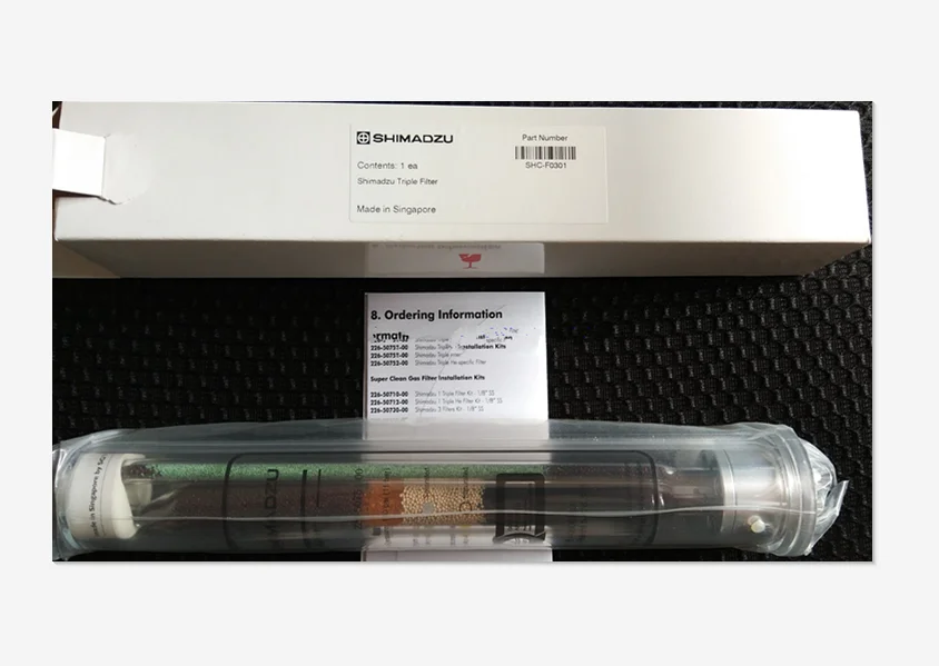 Фильтр для перевозчика газа 3 в 1 Shimadzu трубка очистки F0301 227-37011-01 226-50751-00 |